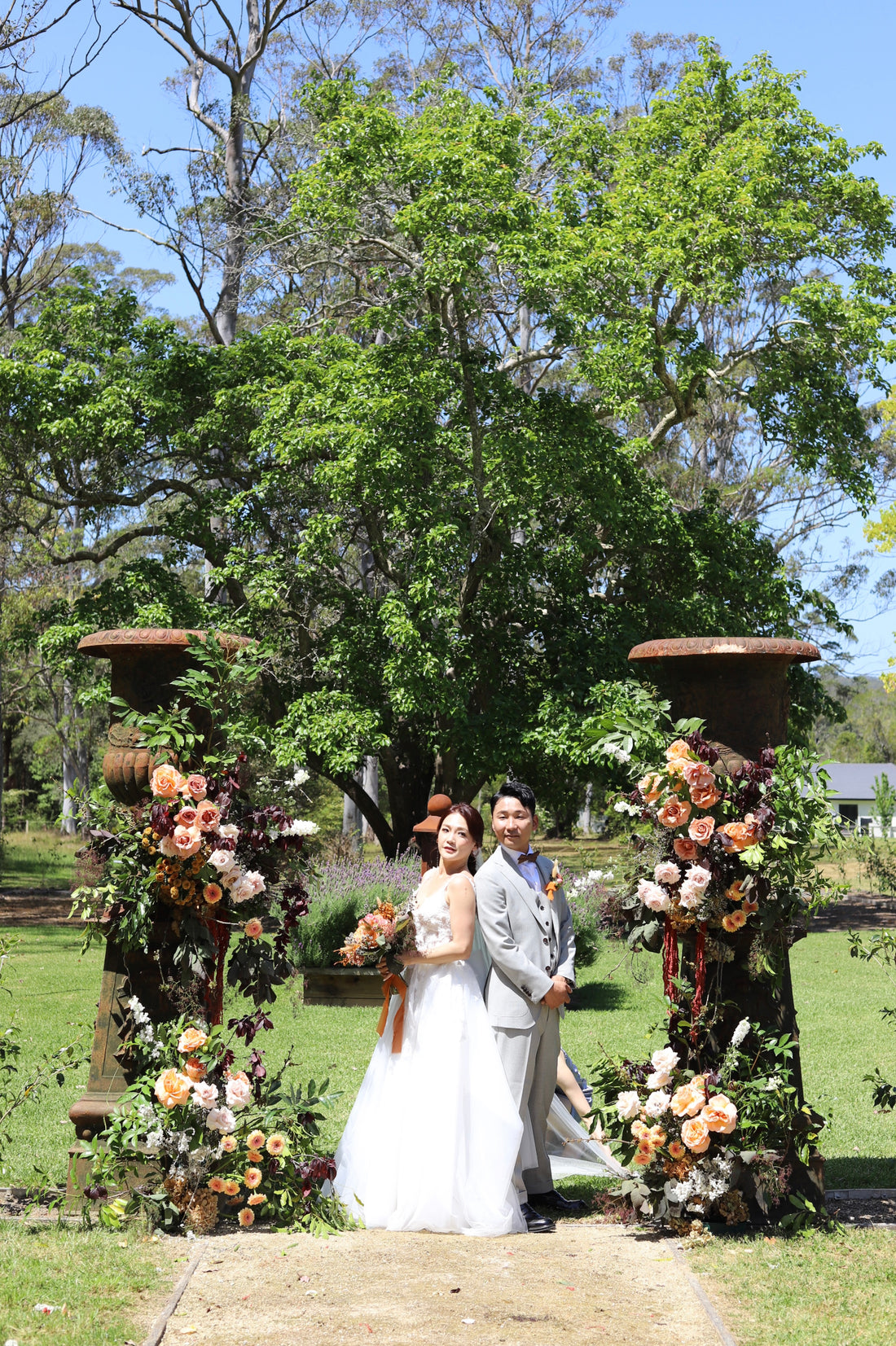 Angela & Jun @ Mackay Family Estate