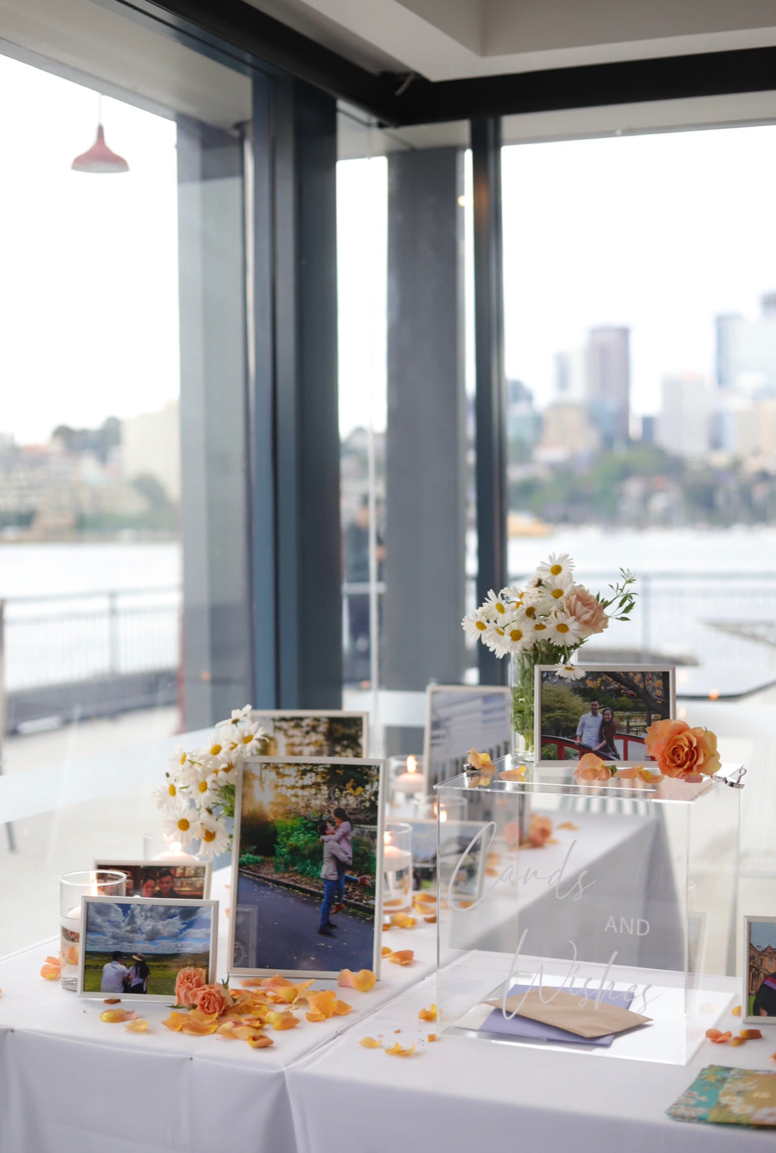 Wishing well Clear box