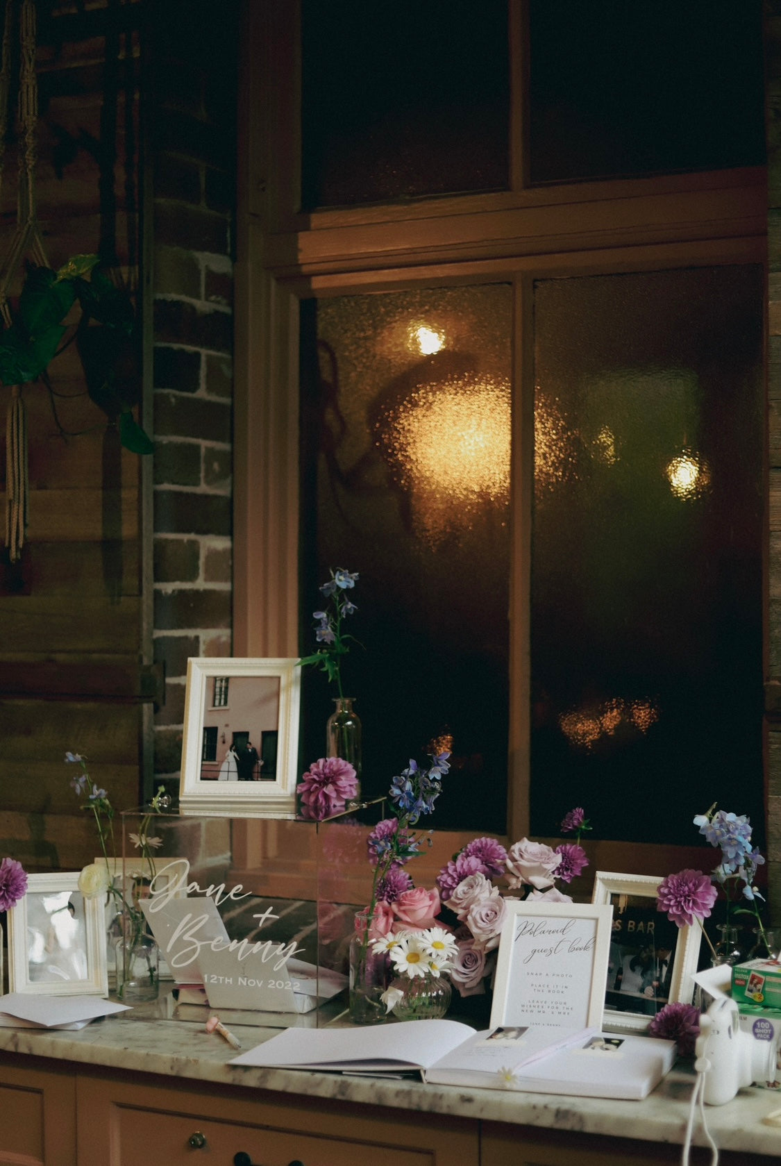 Wishing well Clear box