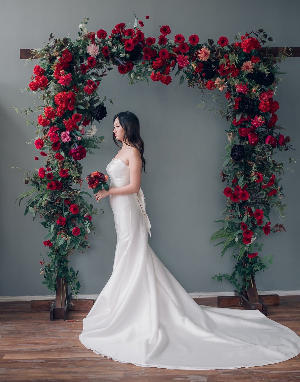 Rustic Wood Arch