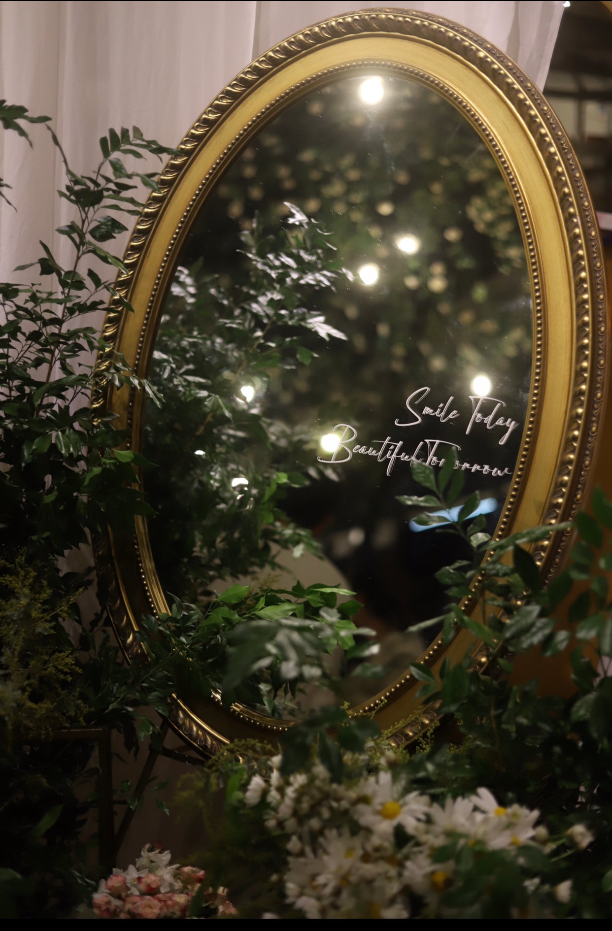 Antique Gold Mirror