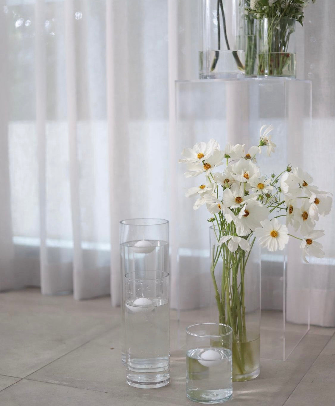 Plain Cylinder Vase