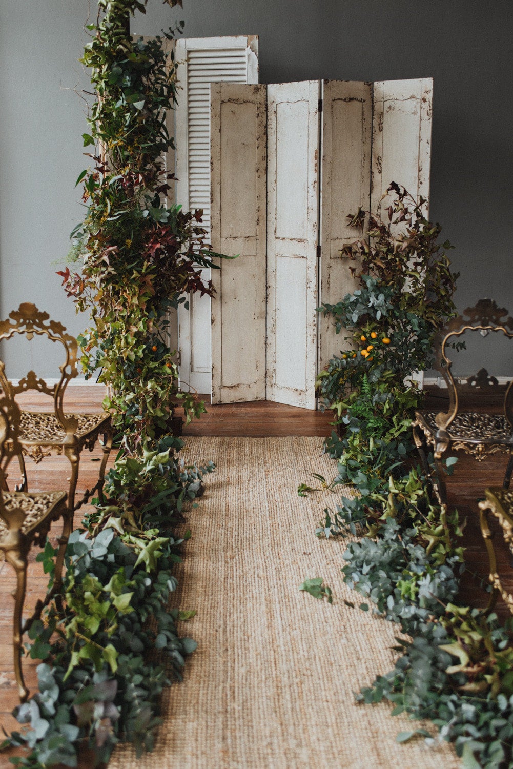 Rustic Wood Arch